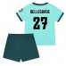 Maillot de foot Wolves Jean-Ricner Bellegarde #27 Extérieur vêtements enfant 2025-26 Manches Courtes (+ pantalon court)